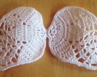 Newborn Angel Wings Crochet Photo Prop