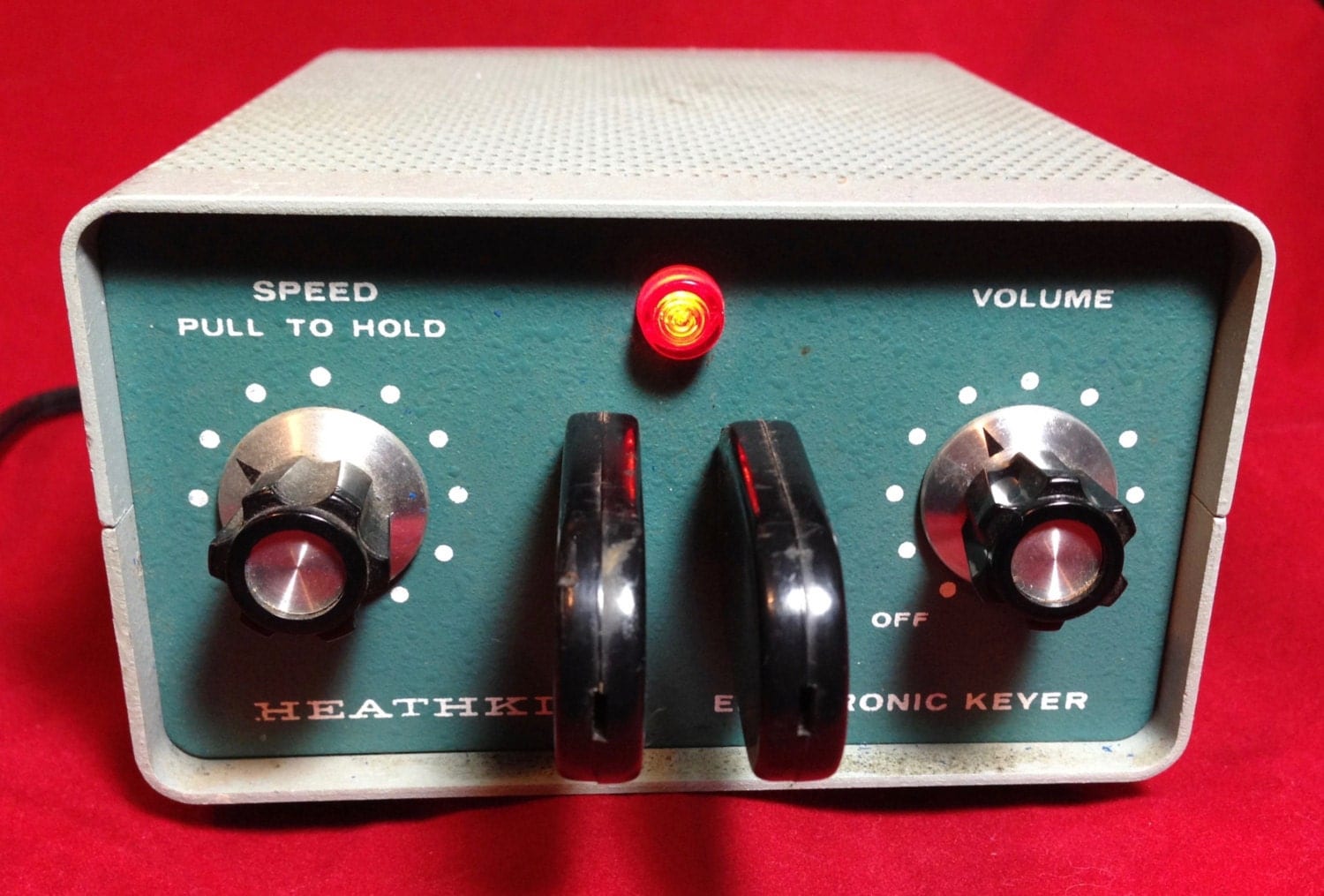 Vintage Heathkit HD1410 Electronic Keyer Morse Code Ham