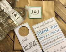 Popular items for wedding water bottle labels on Etsy