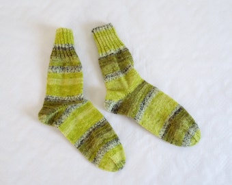 Per gli adulti, anis colorato, donna, uomo calze calze calze, accessori inverno, regalo, Natale calzini fatti a mano