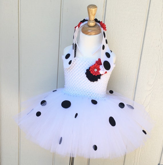 Dalmatian costume dalmation tutu halloween costume