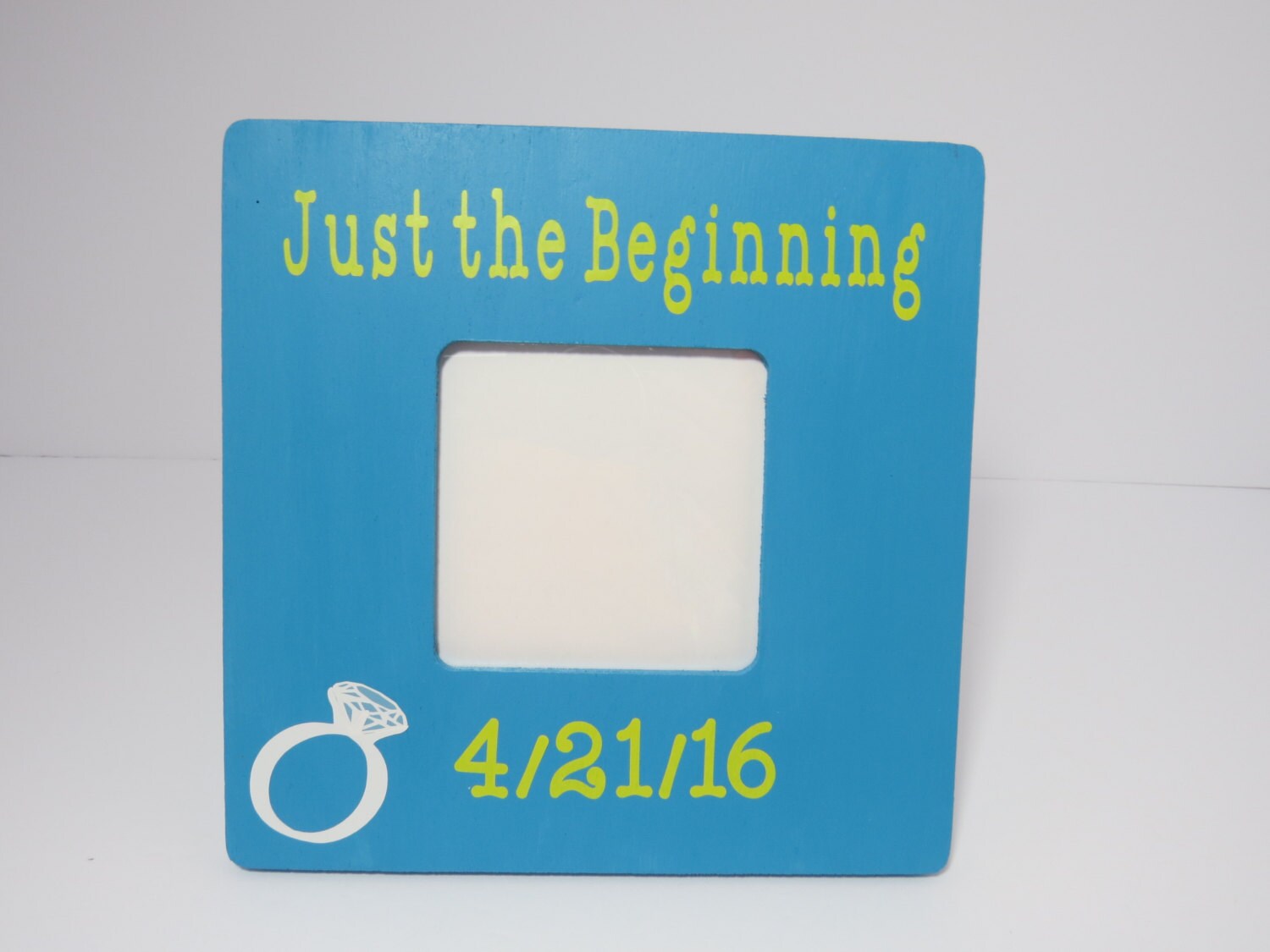 Personalized Engagement Picture Frame Engagement gift