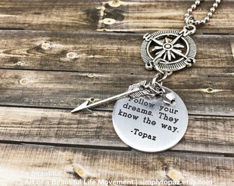 Inspirational Jewelry by SimplyTopaz on Etsy