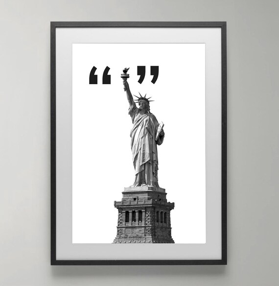 Statue of Liberty New York America USA Freedom Wall