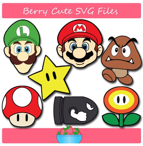 Download Super Mario Brothers Svg File