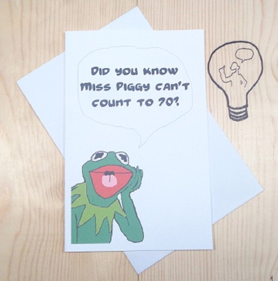 Funny Just Because/Friendship Greeting Card by MyThoughtsExactlyGC