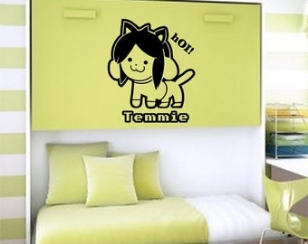 Wall Decal, Window Decal, Car Decals... Undertale. Temmie. Home Decor
