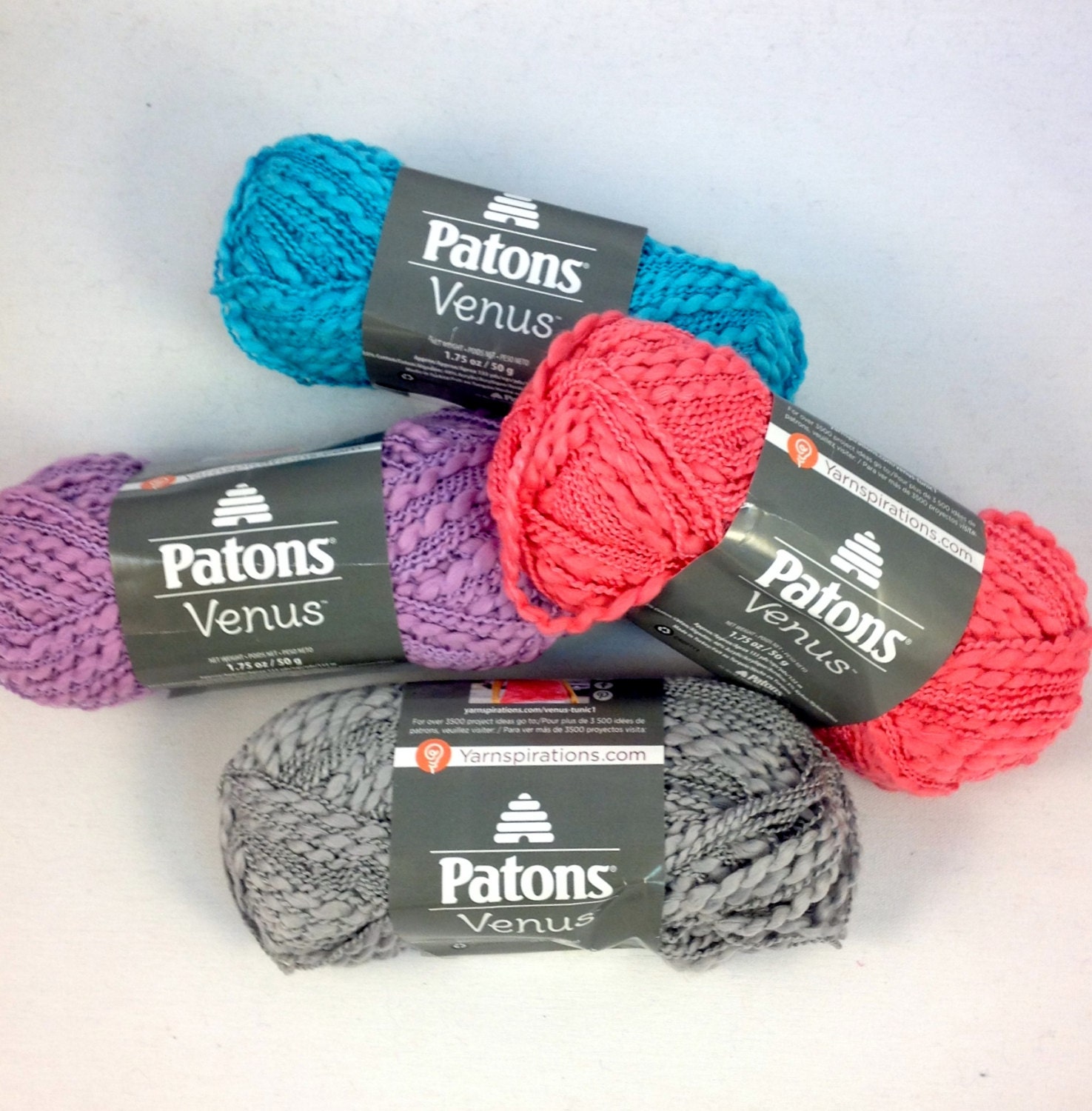 Patons Venus Thick and Thin Textured Yarn