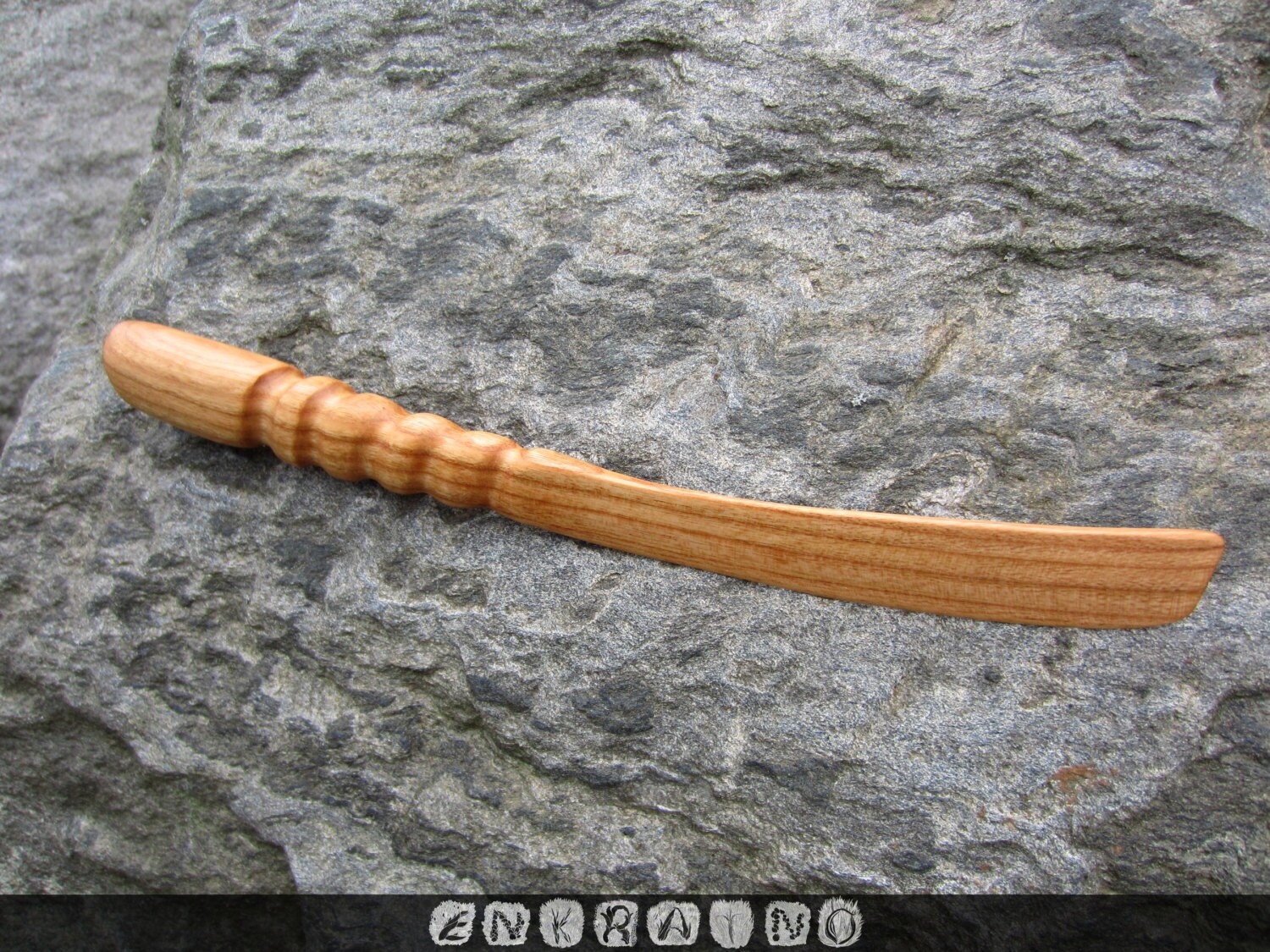 CHERRY BUTTER KNIFE Wood Spreading knife knives Spread Hand