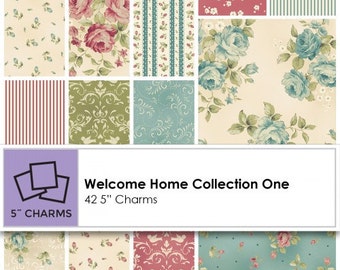 Welcome Home Charm Pack - 42 - 5 inch squares