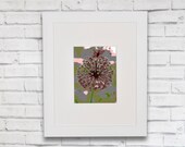 Allium Print,Flower Print,Mothers Day Gift,Gift for Mom,Abstract Flower Print,Garden Print,For the home,Housewarming Gift, Gift for Her,(9)