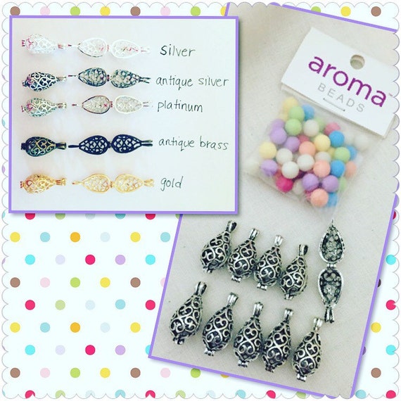 Bulk DIY Wholesale Essential Oil Diffuser Teardrop Lockets