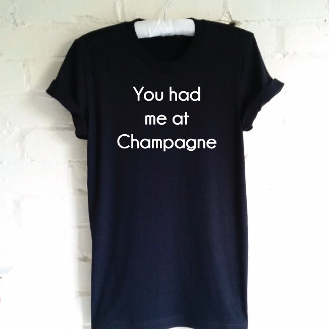 t shirt champagne please