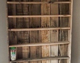 Rustic Spice Rack