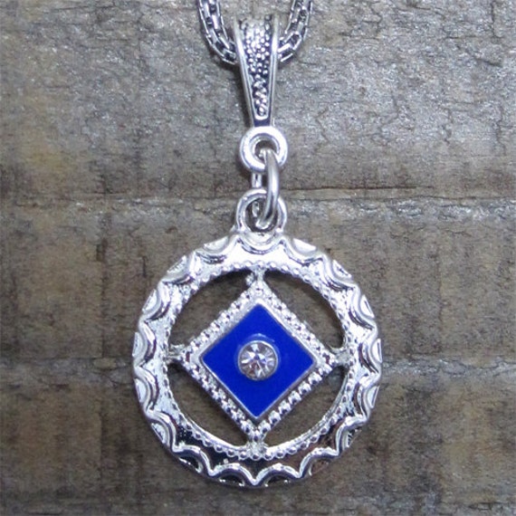 NA Jewelry 12 step necklace Narcotics Anonymous Necklace