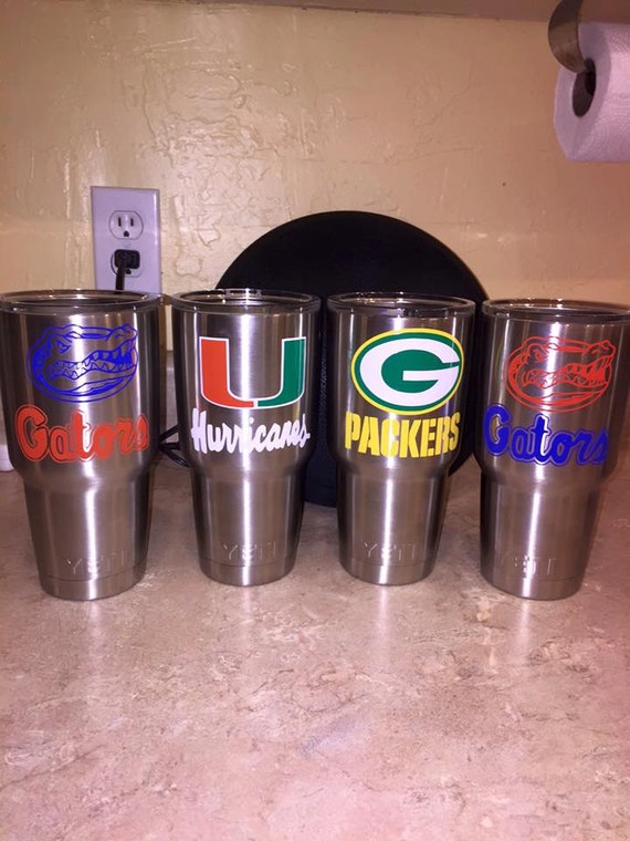 customized Sports yeti cups yeti cup with by celebrationsDesigns