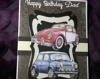 Unique classic car birthday related items | Etsy