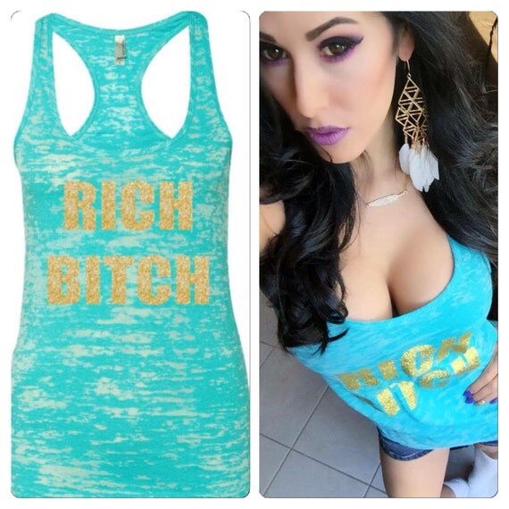 Rich Bitch Workout Tank Workout Tank TopCrossf