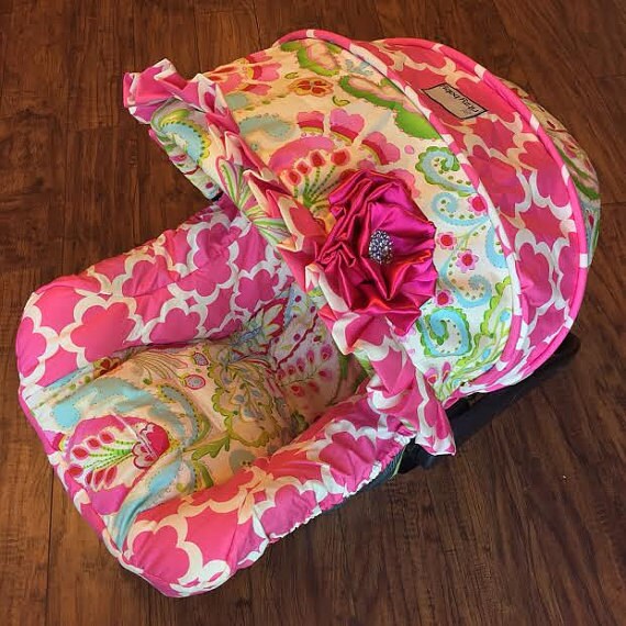 Custom Baby Car Seat Covers 4 Pc Set Custom Car Seat Cover