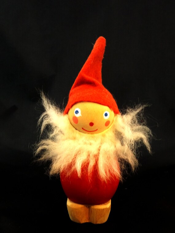 Danish Gnome Christmas Ornament Handmade in Denmark Illums