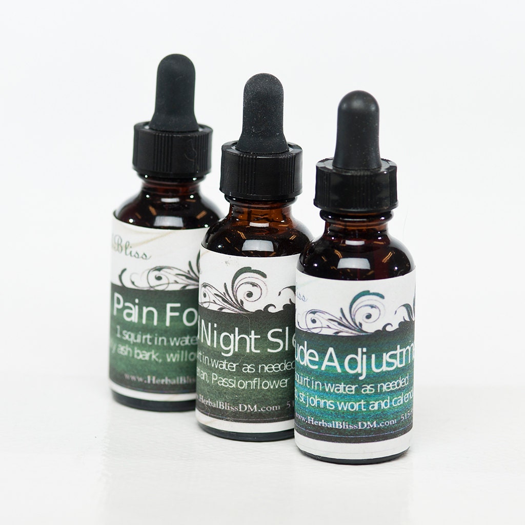 Herbal Tinctures Natural relief from headaches pain help