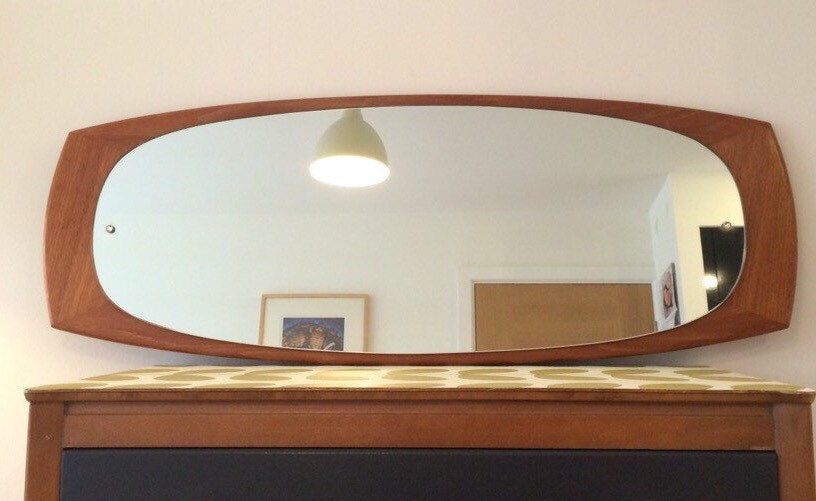 SOLD Vintage retro mirror by Vintage011 on Etsy