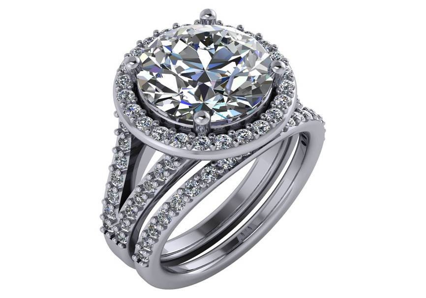 5 carat ring huge engagement ring big moissanite engagement ring 5 carat halo moissanite engagement ring - Huge Wedding Rings 5 carat ring huge engagement ring big moissanite engagement ring 5 carat halo moissanite engagement ring - Huge Wedding Rings