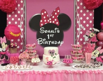  Minnie mouse backdrop Etsy