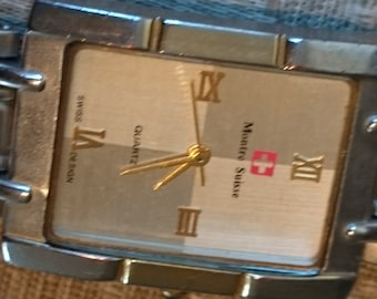 Quartz movement Montre Suisse Unisex Watch .