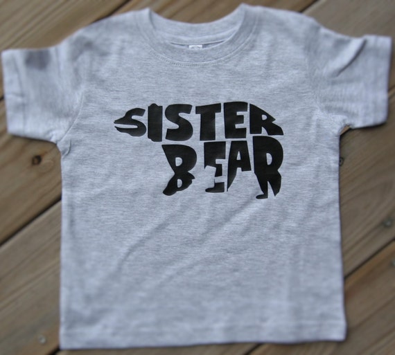 big sister bear shirt