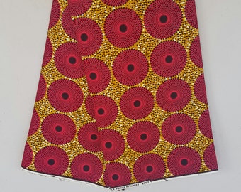 Mini waterwell Ankara African Print / Ankara Fabric / Wax Print / African Cloth/ Bright Fabric/ Bright material