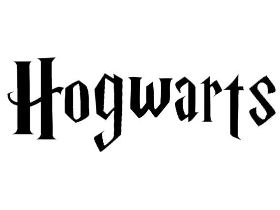 hogwarts harry potter vinyl decalsticker decal car decal