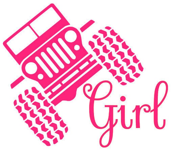 Jeep Girl Decal