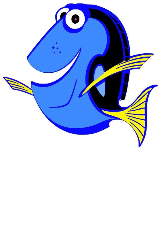 Finding Nemo Dory SVG Instant Download by SweetRaegans on Etsy