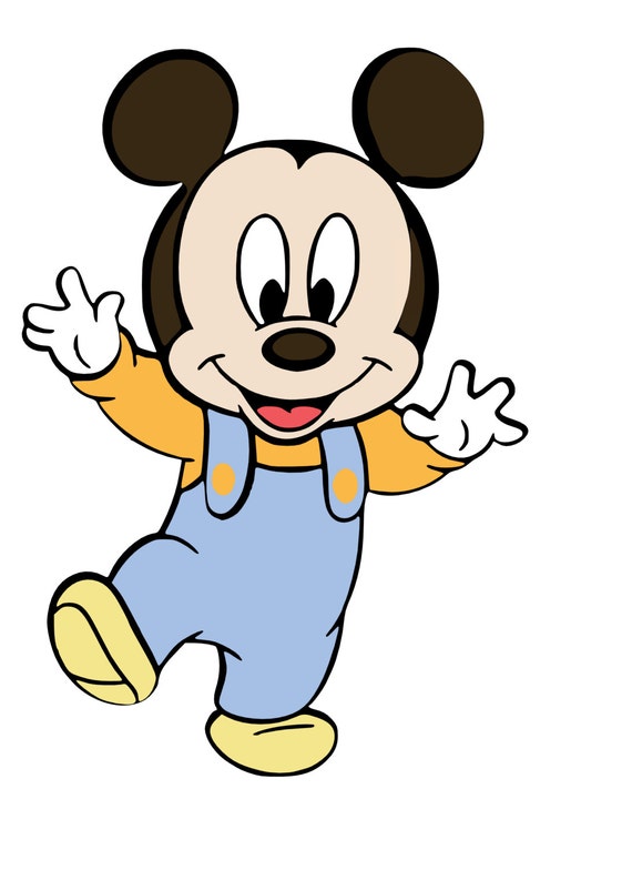 Download Baby Mickey SVG Instant Download by SweetRaegans on Etsy