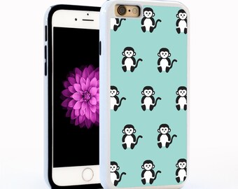Cute Monkey Cell Phone Case in Blue for iPhone6 / 6plus, iPhone5, Galaxy s4, Galaxy s5, Note 4. Custom Disney Animal Cover