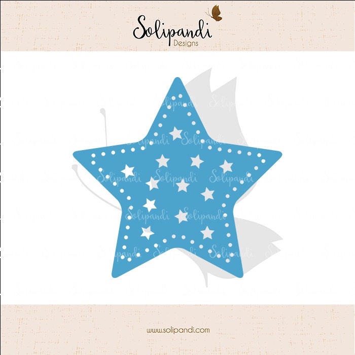 Download Christmas Star SVG and DXF Cut Files for Cricut