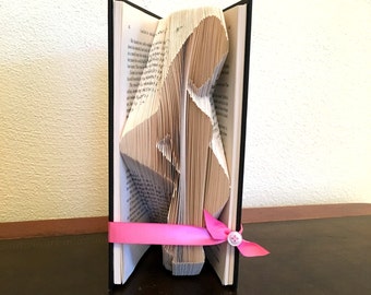 Pregnancy Reveal To Family, Pregnancy Reveal, Pregnancy Gift, We're pregnant, Gift For Mom New, Book Folding Art, Wife Gift, Book Fold