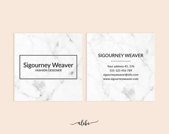 Business Card, Printable Business Card, Moo Template, Square Business Card, Custom business card, Moo business card, Business card design