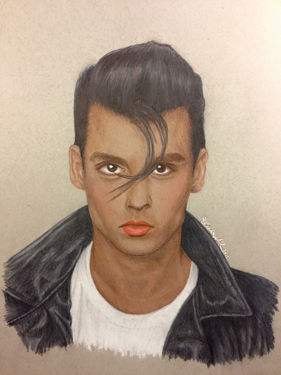 Cry Baby Walker Portrait print