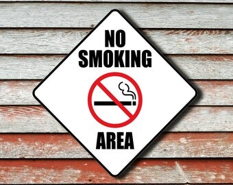 Funny smoking sign | Etsy