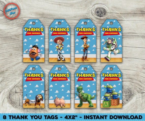 toy story bag tag