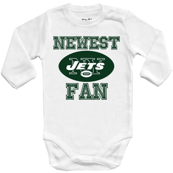 New York Jets Newest fan NY Baby Vest Baby Bodysuit by deinash0p