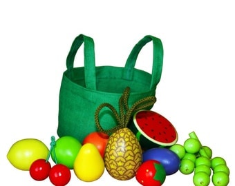 Toy set of fruits, baby toy, game set, educational toy