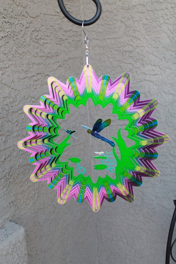 Fairy Metal Wind Spinner by SWWindSpinners on Etsy