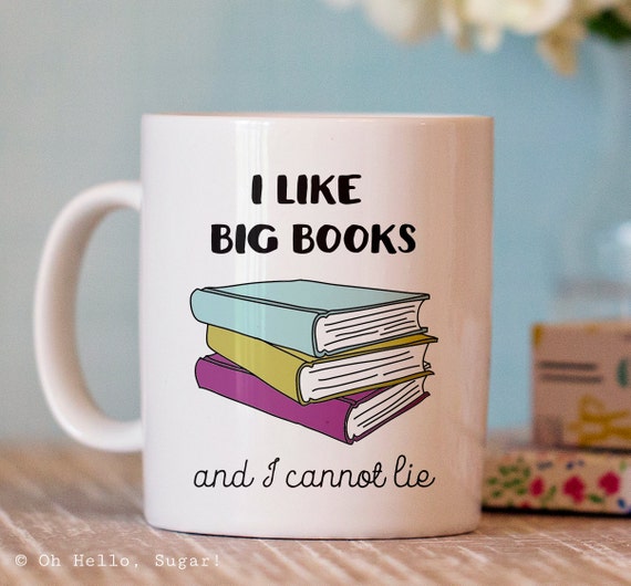 I Like Big Books Mug