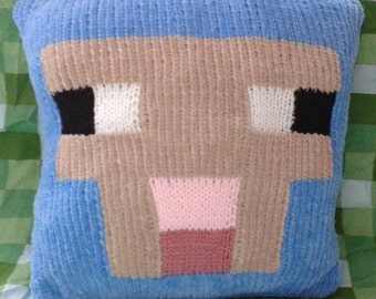 blue minecraft sheep plush