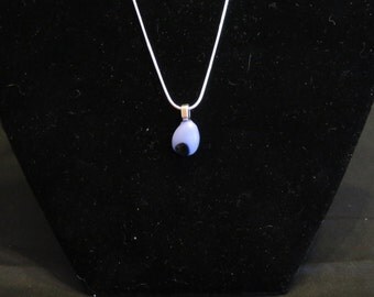 Petite Glass Pendant in Blues (022816-007)
