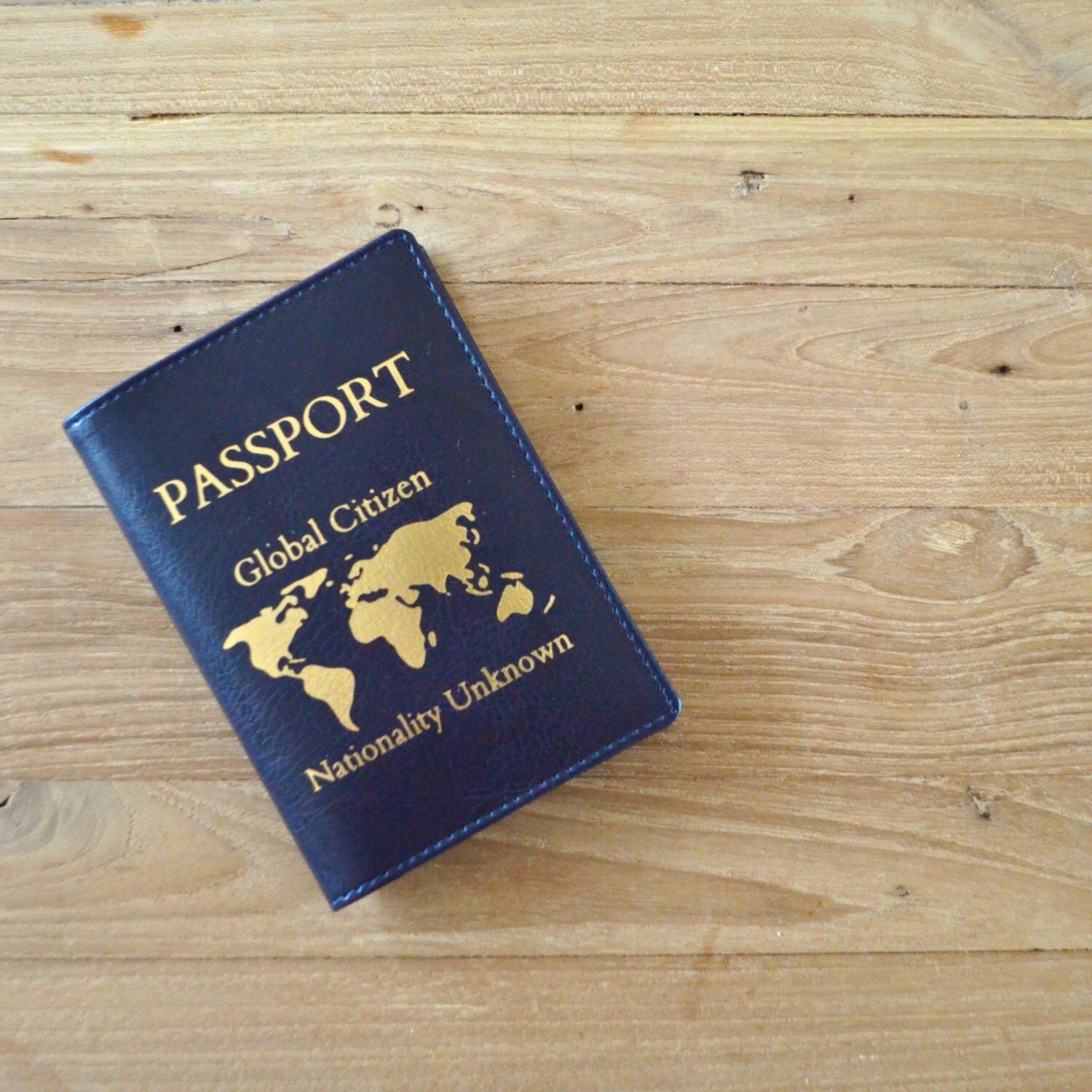 Passport Cover Global Citizen Nationality Unknown