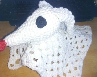 nightmare before Christmas zero dog, Zero dog crochet lovey, jack skellington, zero phantom, zero ghost crochet, zero the dog plush